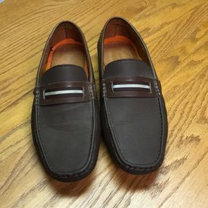 Franco Vanucci leather loafers Men's 12